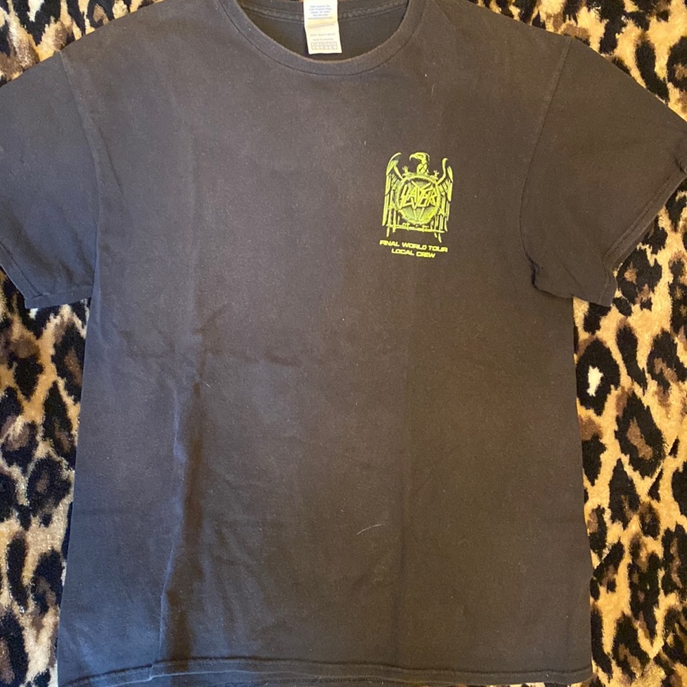 SLAYER Crew Shirt Salem Va 11/05/2019